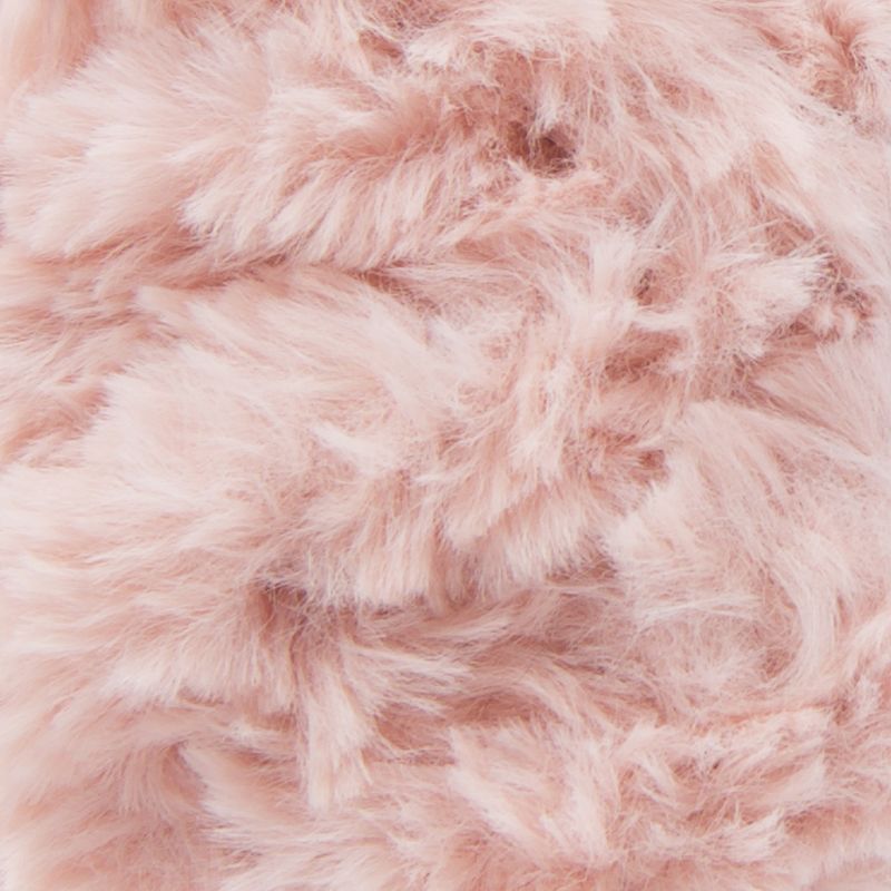 Lion Brand Go For Faux Thick & Quick Yarn-Pink Poodle