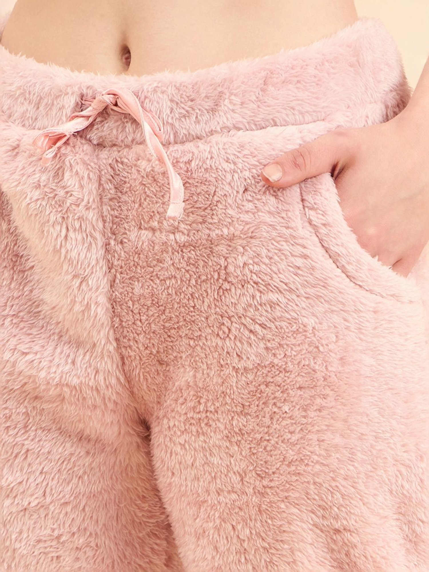 Sweet Dreams Baby Pink Printed Hoodie Track Pant Set