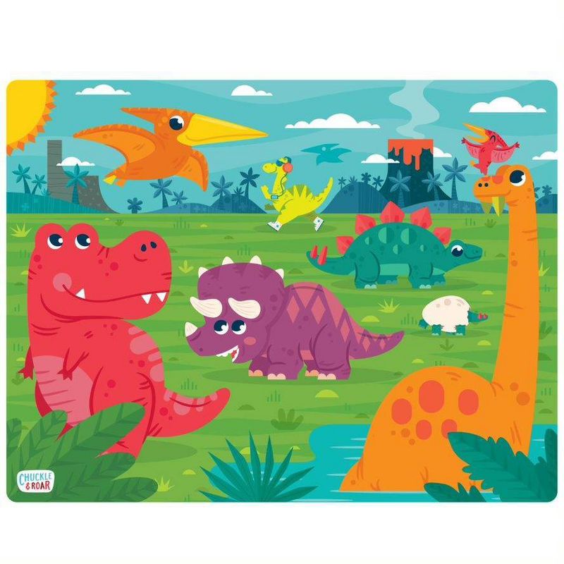 Chuckle & Roar Tray Puzzles - 4pk