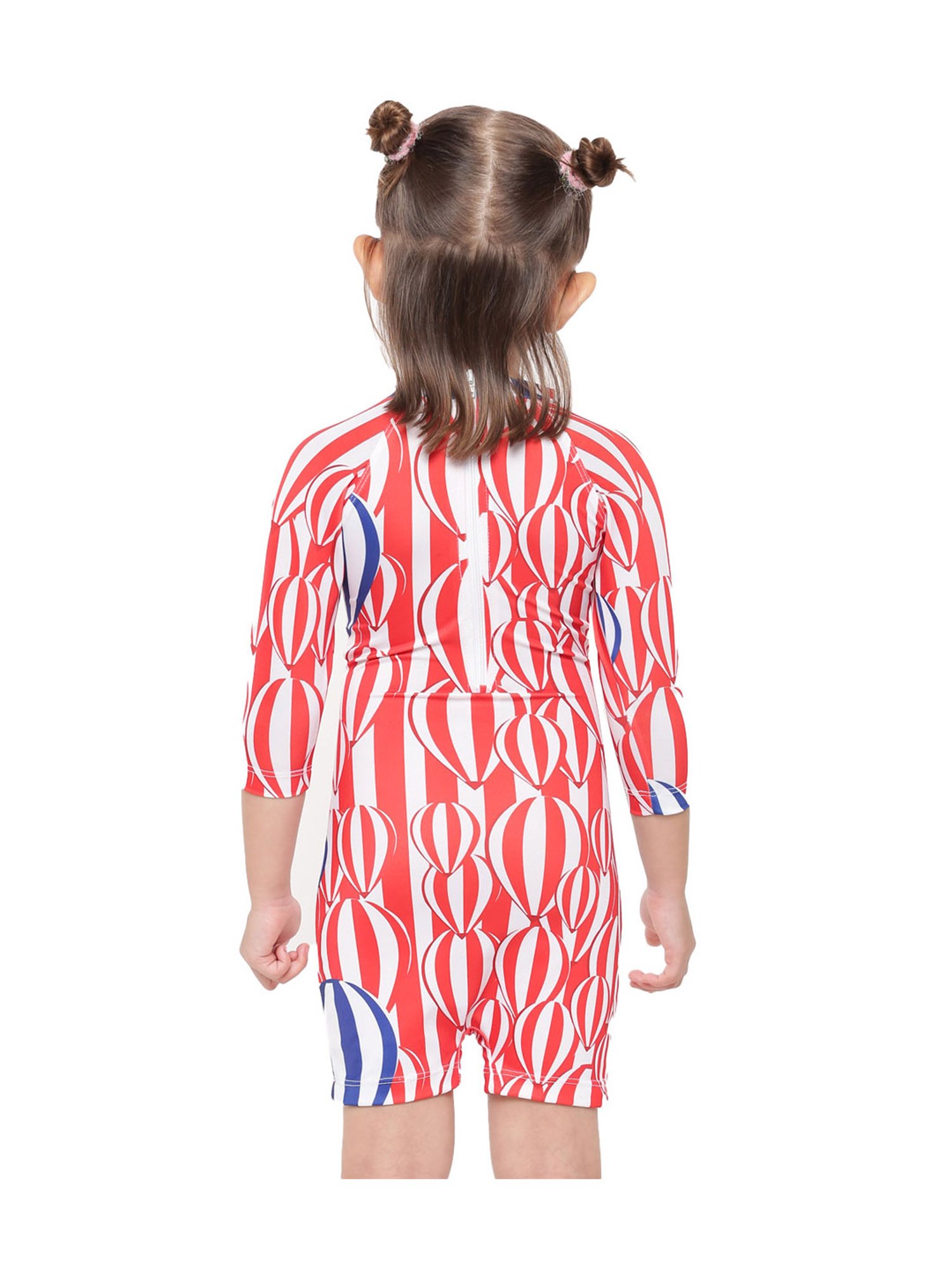 IO Kids Red Printed Wetsuit