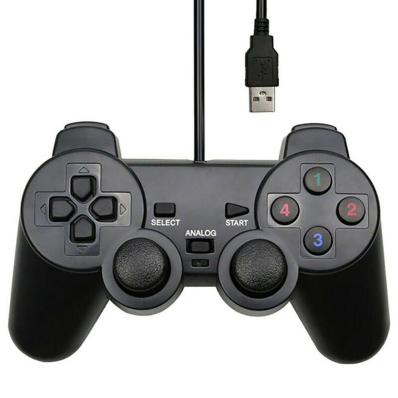 Vicabo 208 USB Wired Gamepad, Game Controller for
PC / Windows - Black