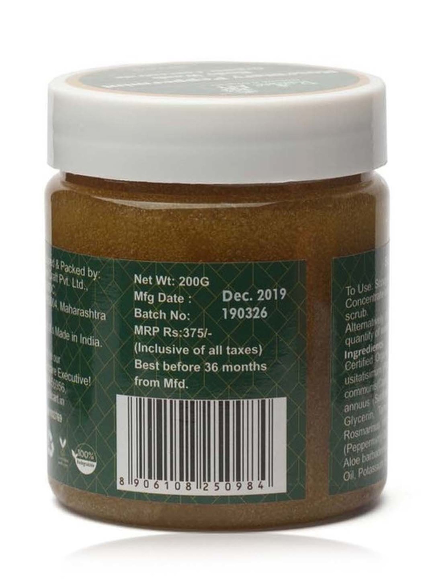 Rustic Art Rosemary Peppermint Body Wash Concentrate - 200 gm