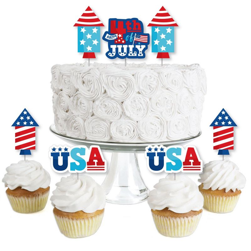 Big Dot of Happiness Best Mom Ever - Dessert Cupcake Toppers - Mother's Day Clear Treat Picks - Set of 24