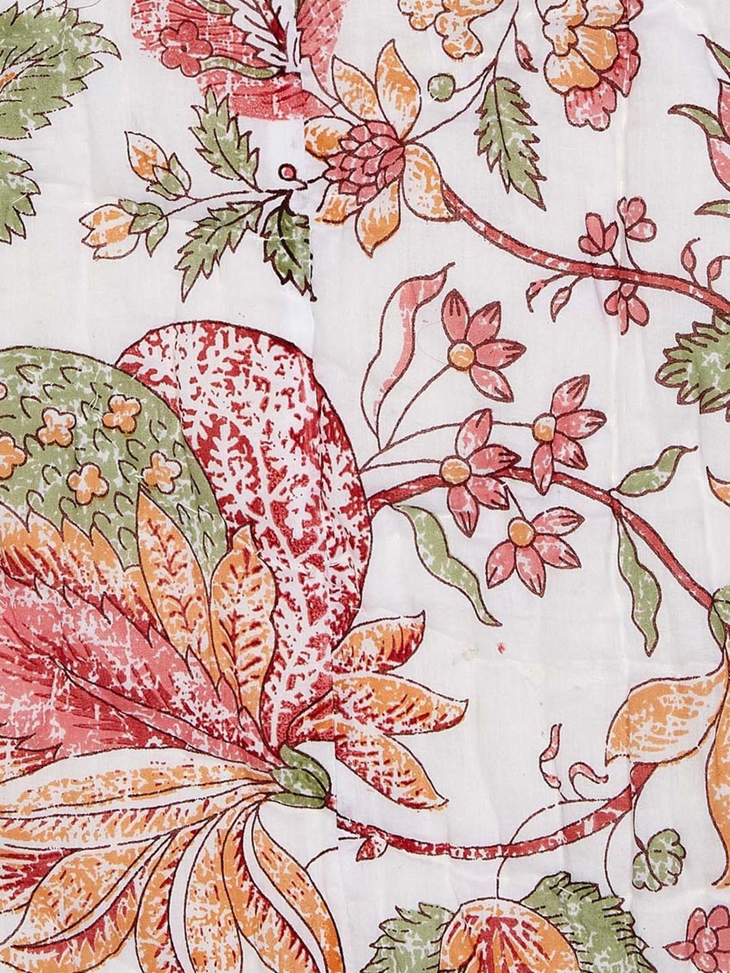 Welspun Bliss Light Silver & Blue Microfibre 120 GSM Shell Double Bed Quilt