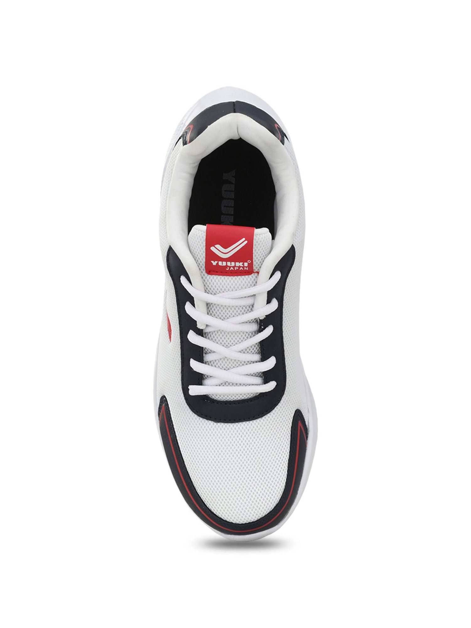 Yuuki Men's ALPHA RUN White Running Shoes