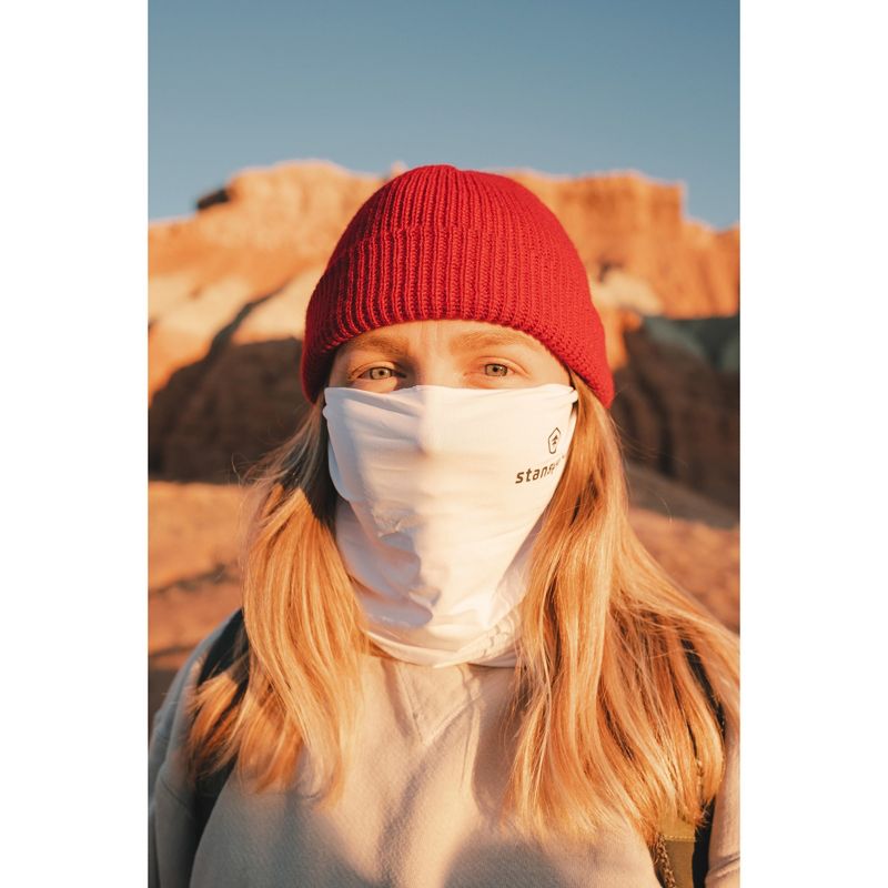 Stansport Microfiber Neck Gaiter  - White - 2 Pack