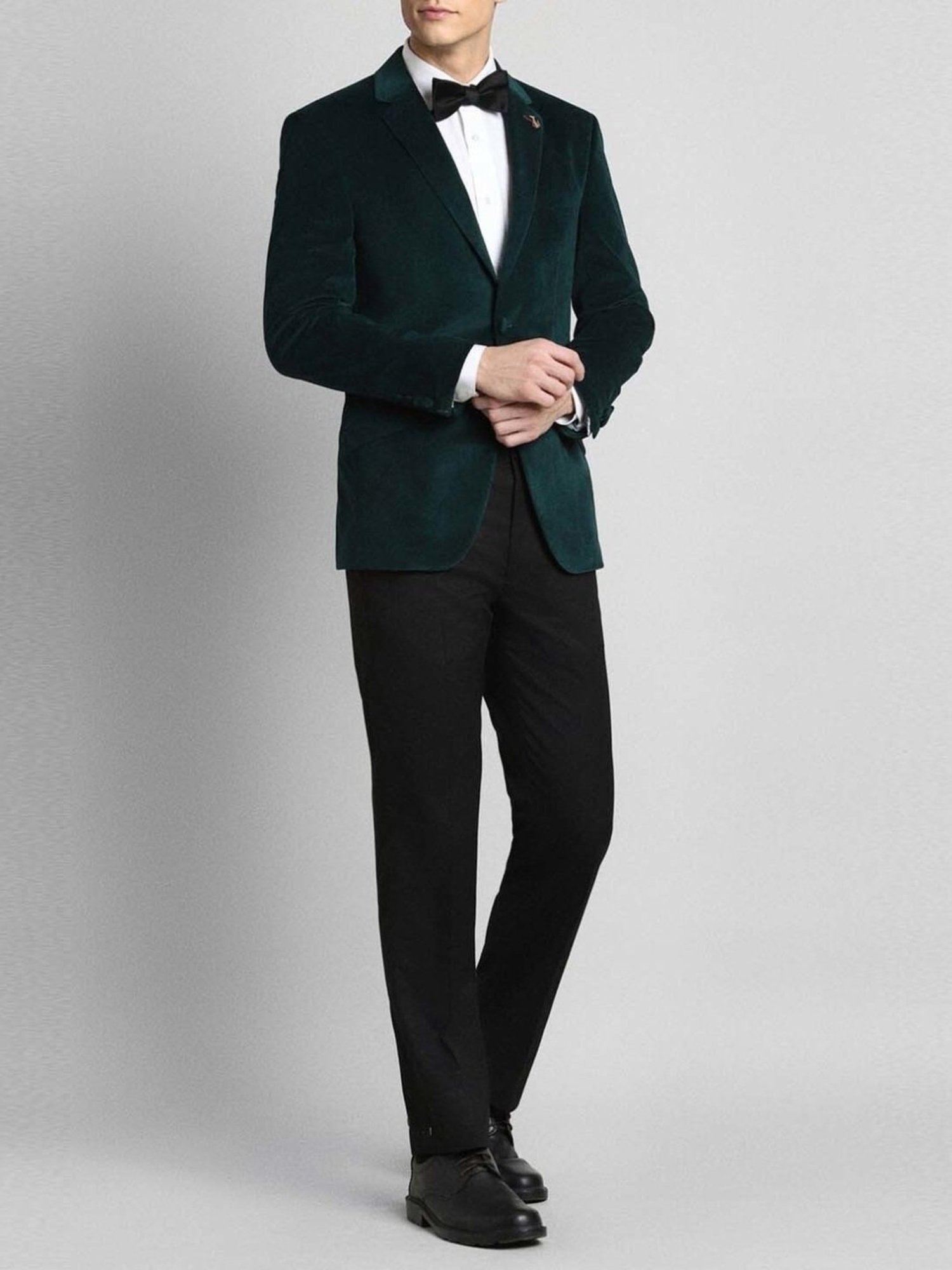Simon Carter London Green Regular Fit Blazer