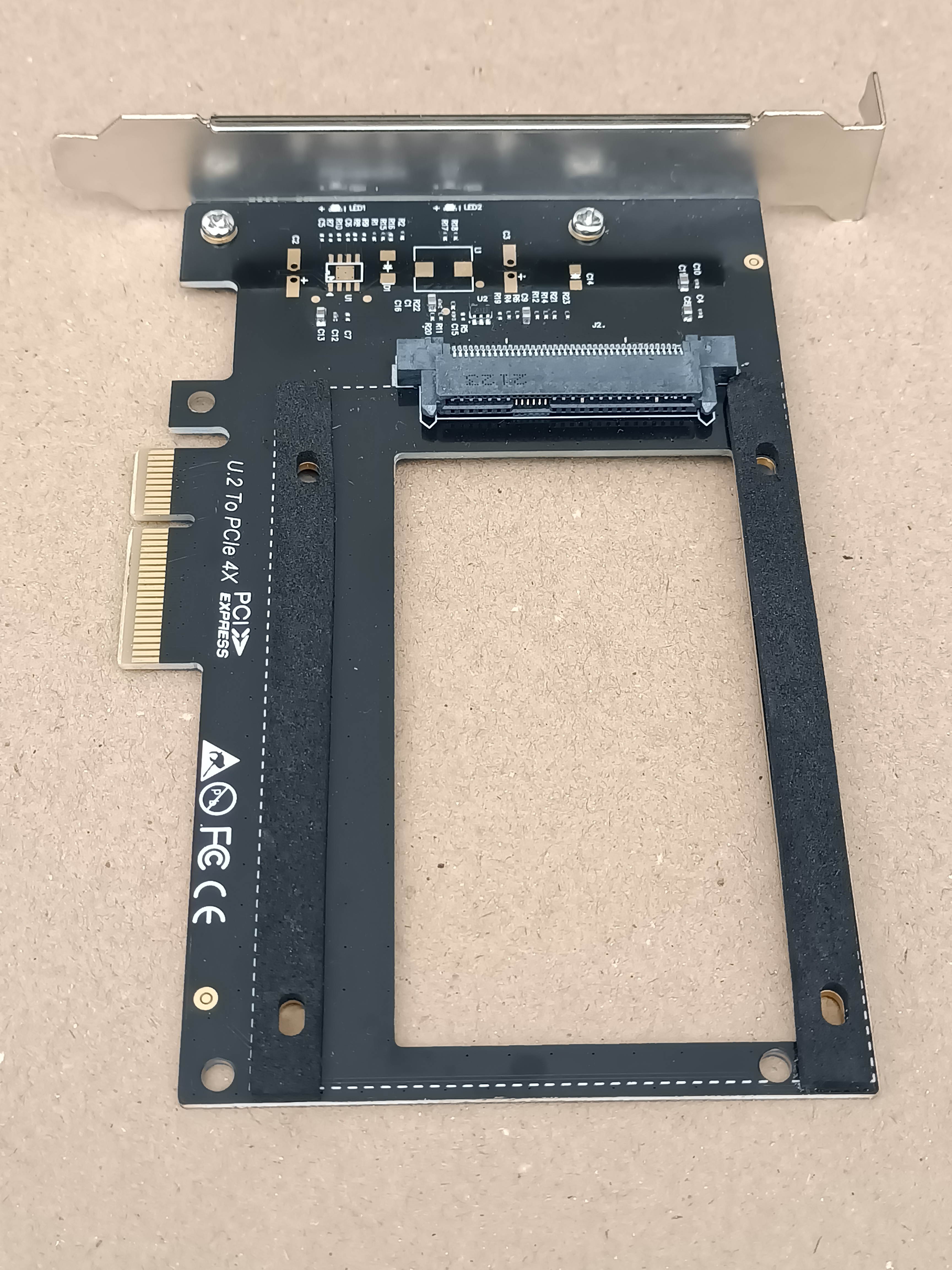 iStarUSA DD-666-2U-M 2U PCIe x16 to PCIe x16 Riser Card Middle Position