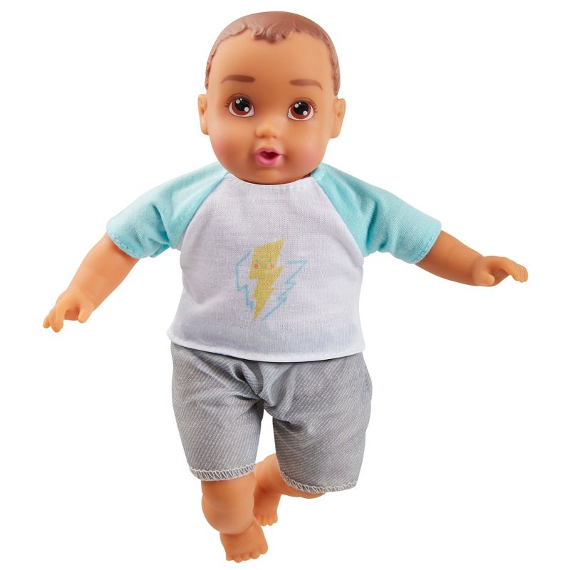 Perfectly Cute My Lil' Baby Bunk Bed Playroom Playset with 8" Brunette Baby Boy & Brunette Baby Girl Dolls