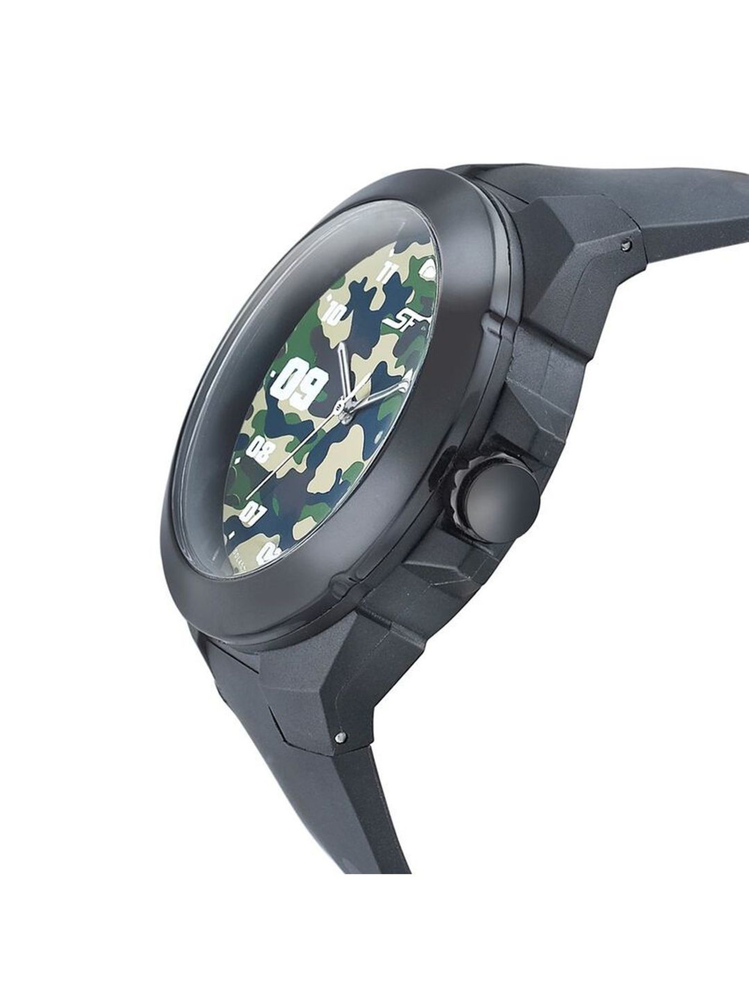 Sonata NP77114PP02W Super Fiber Economy Analog Watch for Men