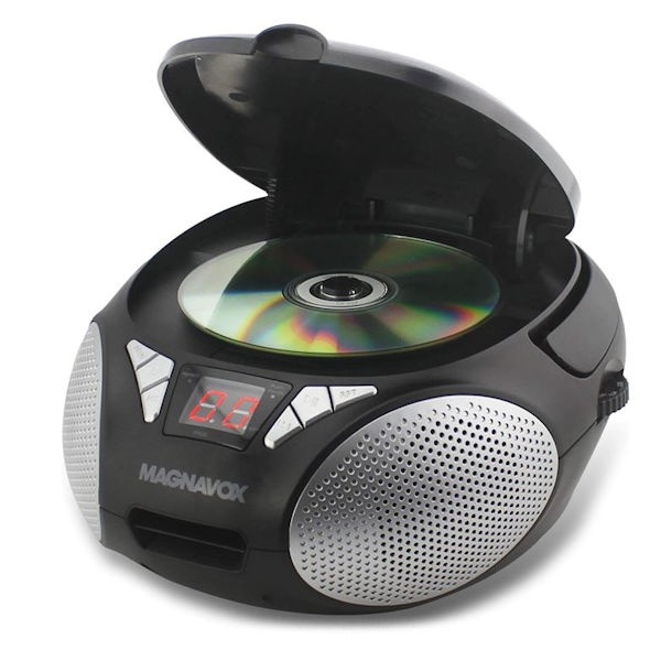 Magnavox CD Boombox with AM/FM Stereo Radio in Black (MD6924)