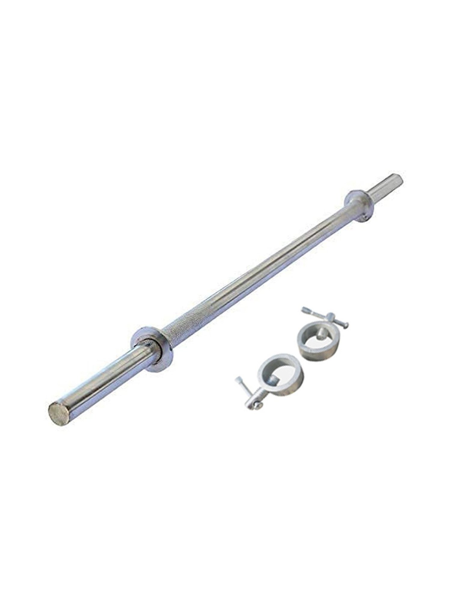 Protoner Weight Lifting Barbell (Silver) Size - 3 feet