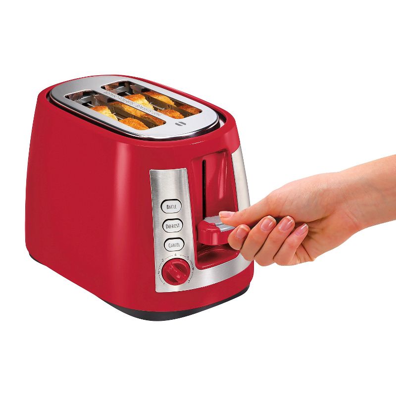 Hamilton Beach 2-Slice Warm Mode Toaster - Red 22812