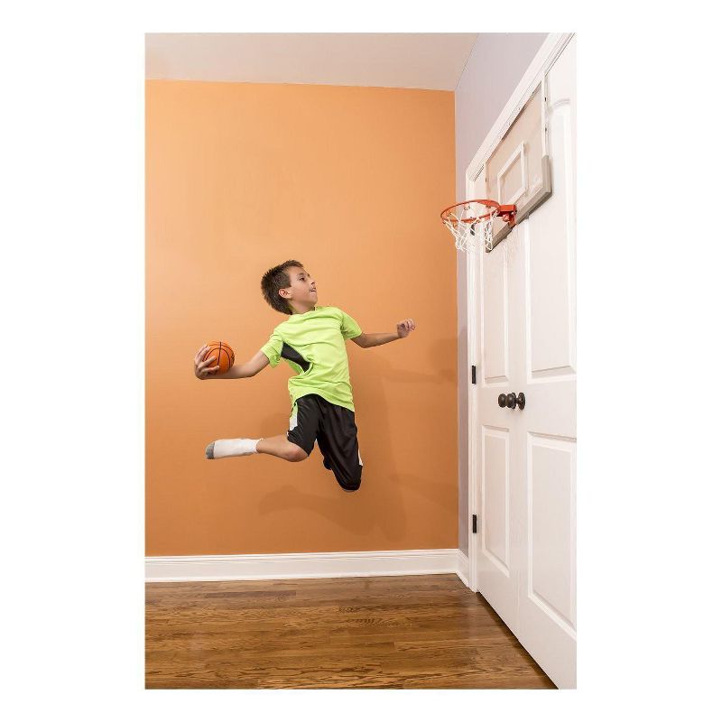 Spalding NBA Breakaway 180 Over-the-Door Basketball Hoop Set