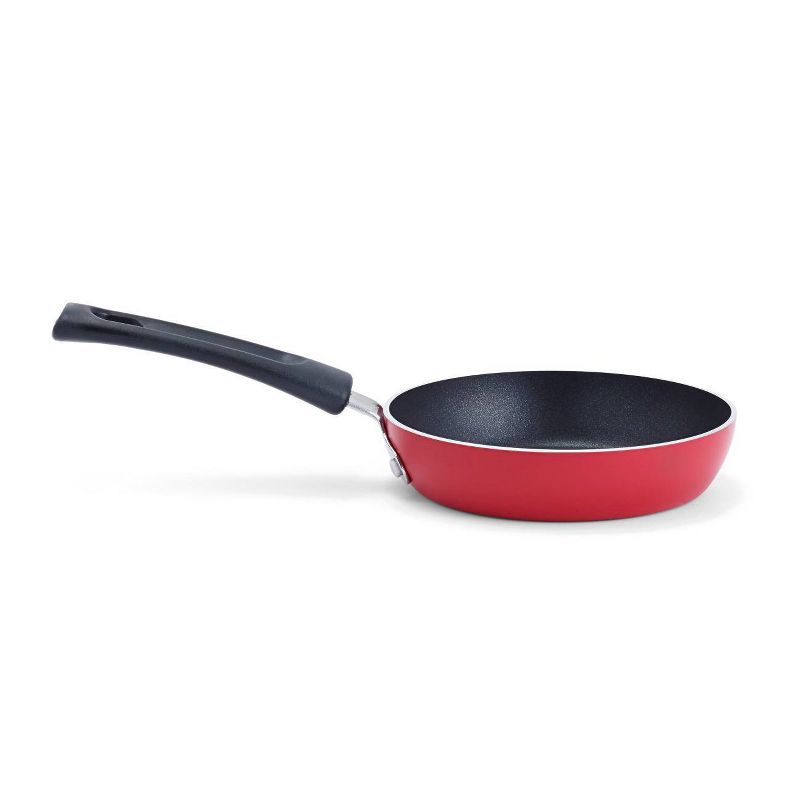 T-fal One Egg Wonder Pan, Nonstick, Red