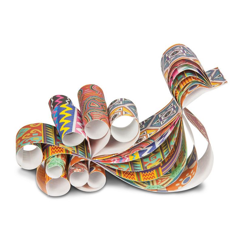 Roylco Around the World Assorted Design Textile Paper