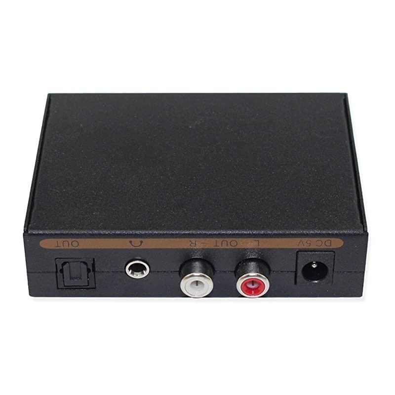 Toslink Switch 3x1 Digital Optical Audio Switch 3x1 with Analog RCA and 35mm Support 51CH 51CH LPCM20 DTS