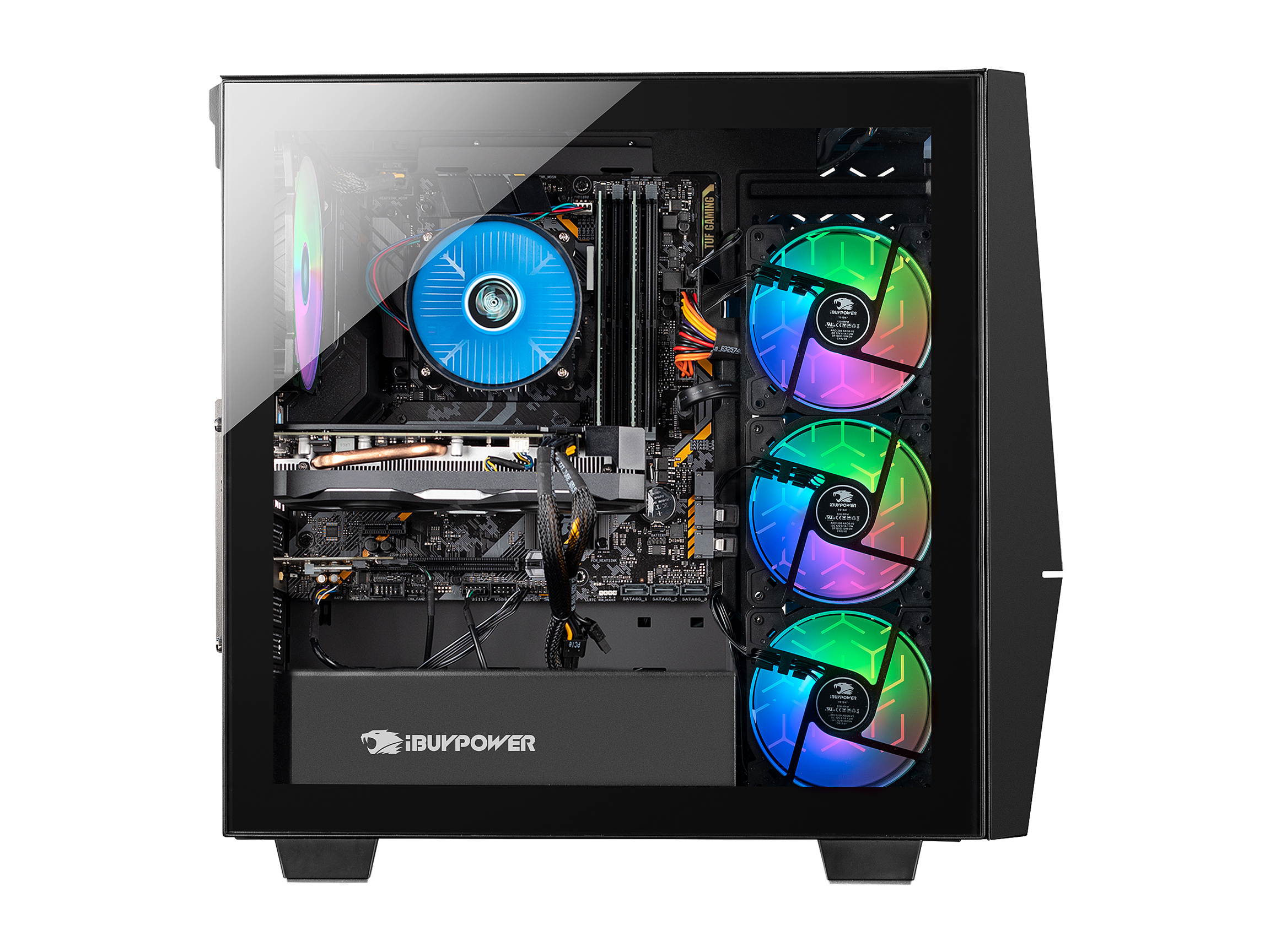 iBUYPOWER Slate 4 161i - Intel Core i7-10700F - GeForce GTX 1660 - 16 GB DDR4 - 2 TB HDD - 240 GB SSD - Windows 10 Home - Gaming Desktop