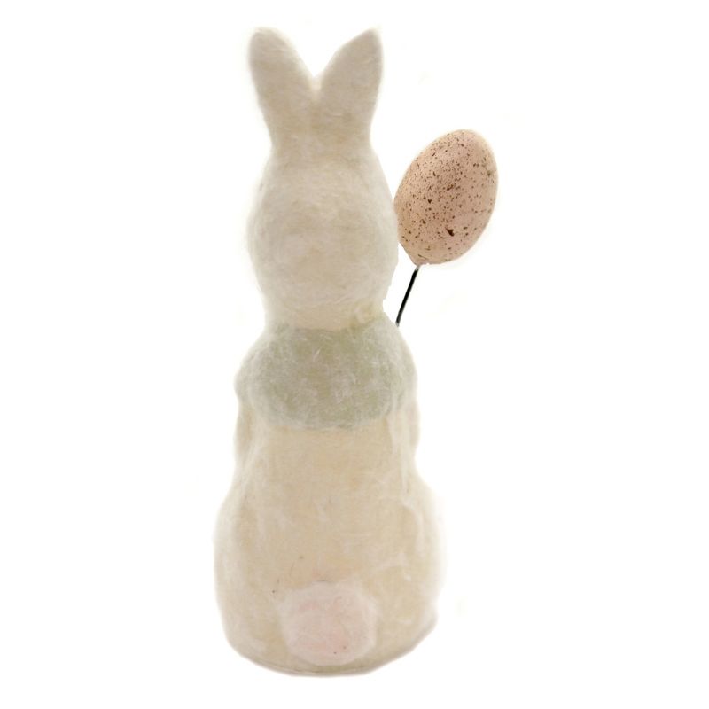 Easter 5.75" Sweet Bunny With Egg Pinch Of Prim  -  Decorative Figurines