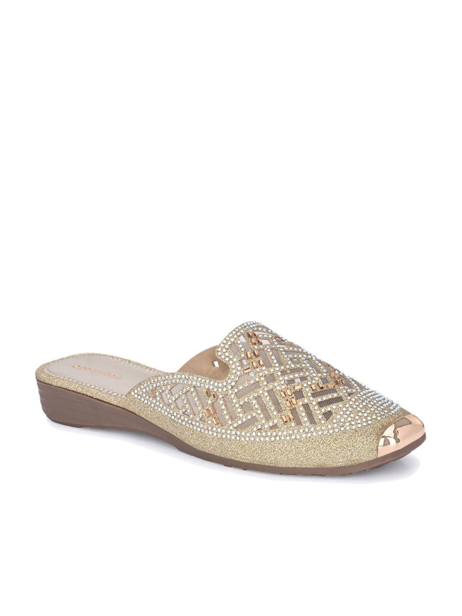 Clog London Women's Golden Mule Shoes