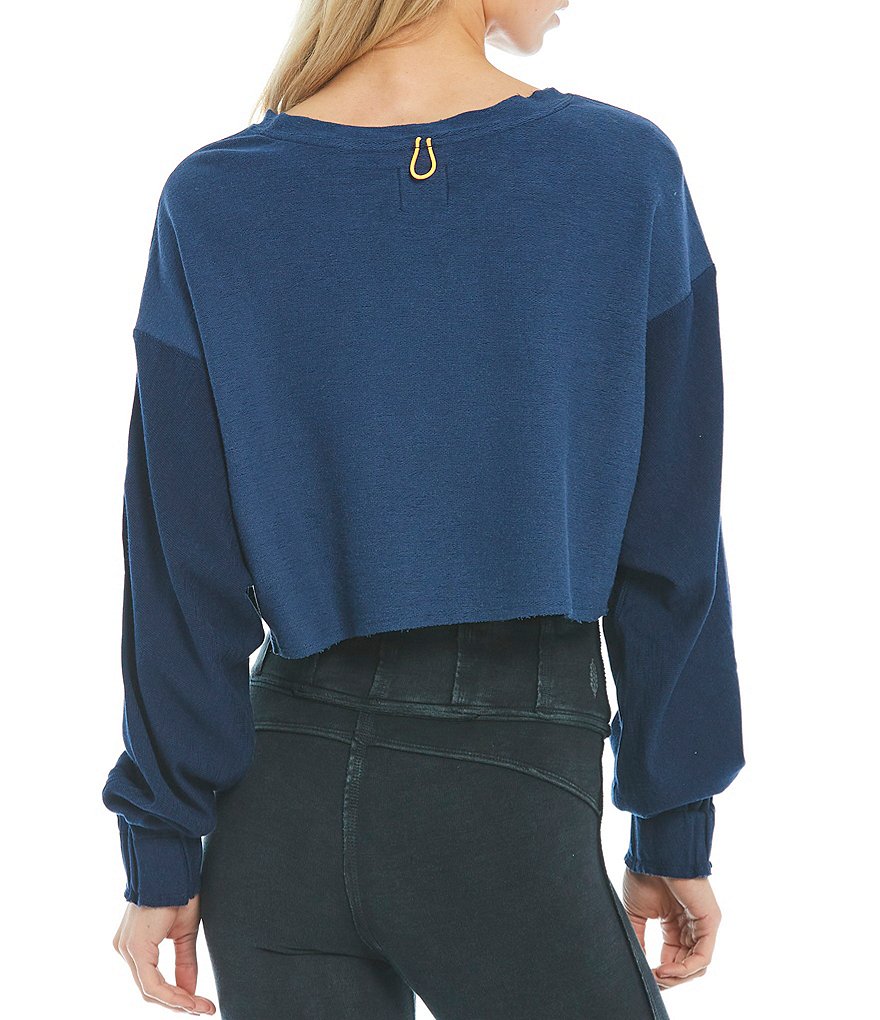 Free People FP Movement Square Neck Coordinating Good Karma Tie-Dye Sports Bra