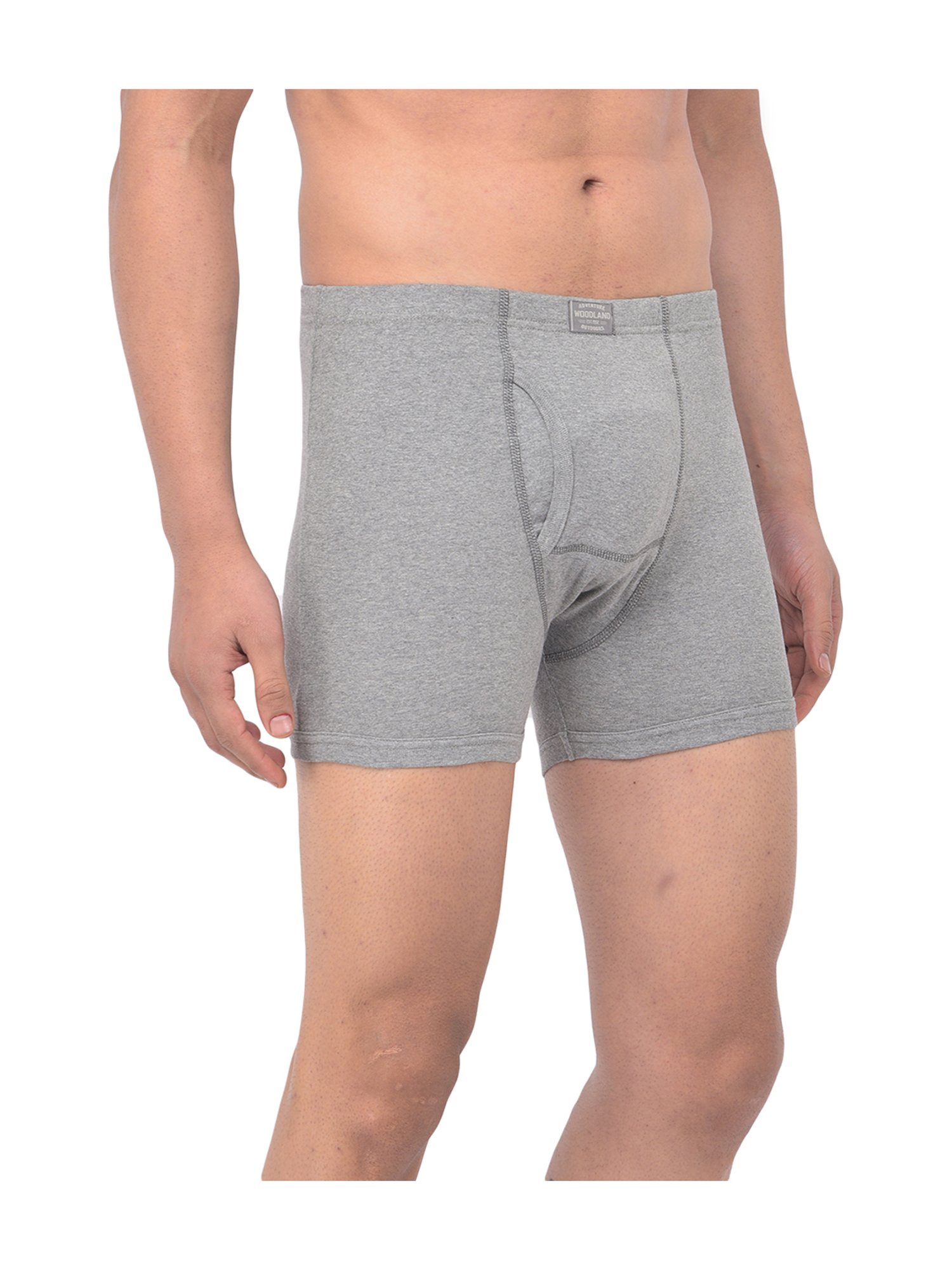 Woodland Light Grey Cotton Trunks