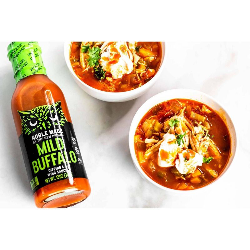 Noble Made by The New Primal Mild Buffalo Sauce - 12oz