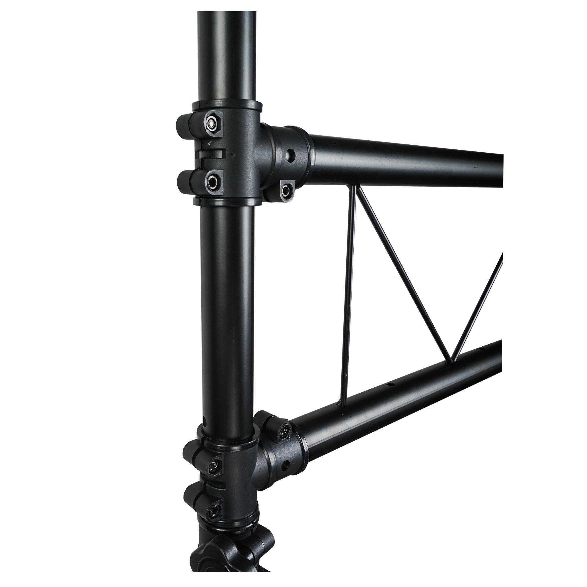 Sound Town Lighting Stand with Truss, Portable Lighting Truss System with T-Bars