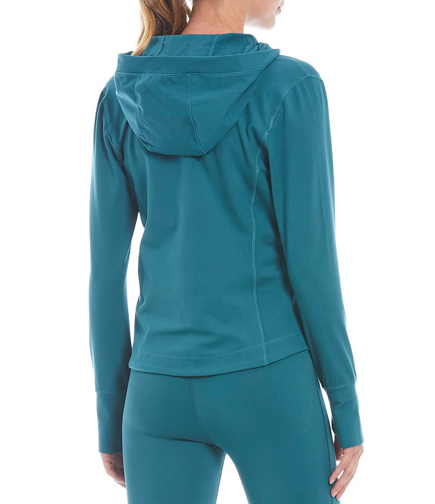 Calvin Klein Performance Yoga Long Sleeve Front Zip Hoodie Jacket