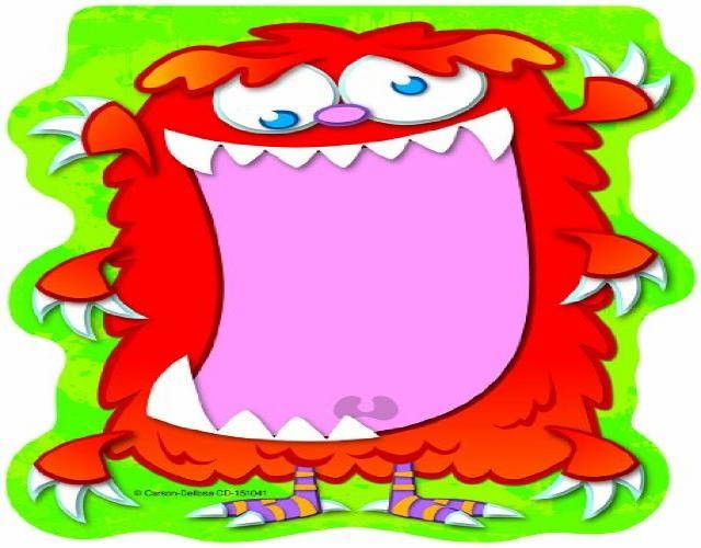 Carson Dellosa Monster Notepad (151041)