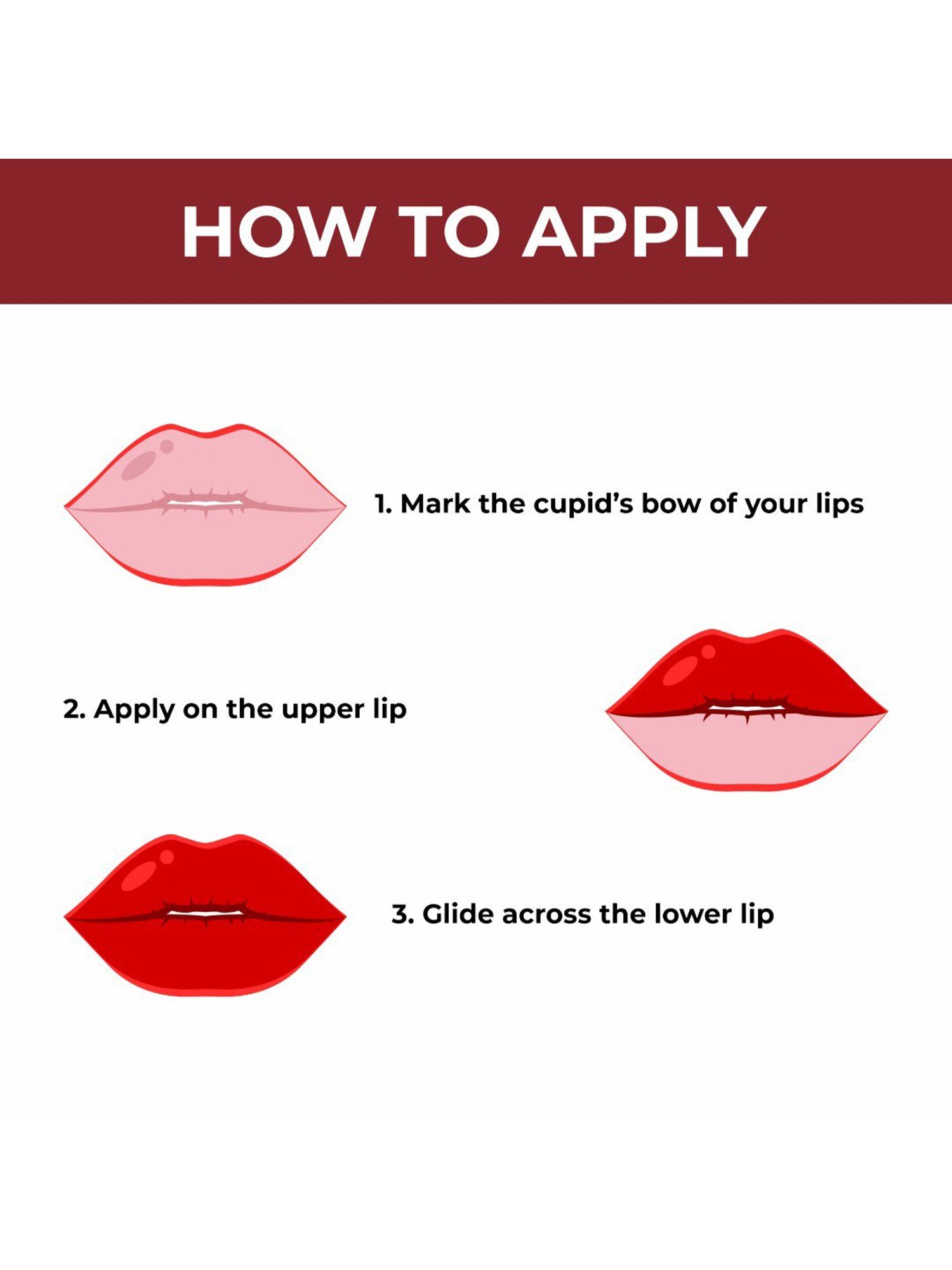 Half N Half Glamour Beauty Matte Perfect Velvet Stay Lip Gloss 10 Fuchsia Pink - 5 ml