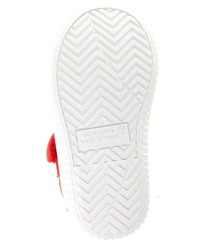 Copper Key Adventure Wear Girl's Bestee-A Washable Canvas T-Strap Sneakers (Infant)