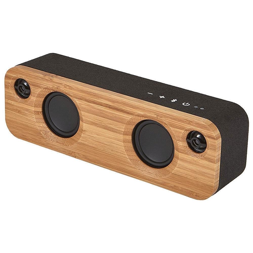 House Of Marley Get Together Mini Bluetooth Speaker, Signature Black, EM-JA013-SB