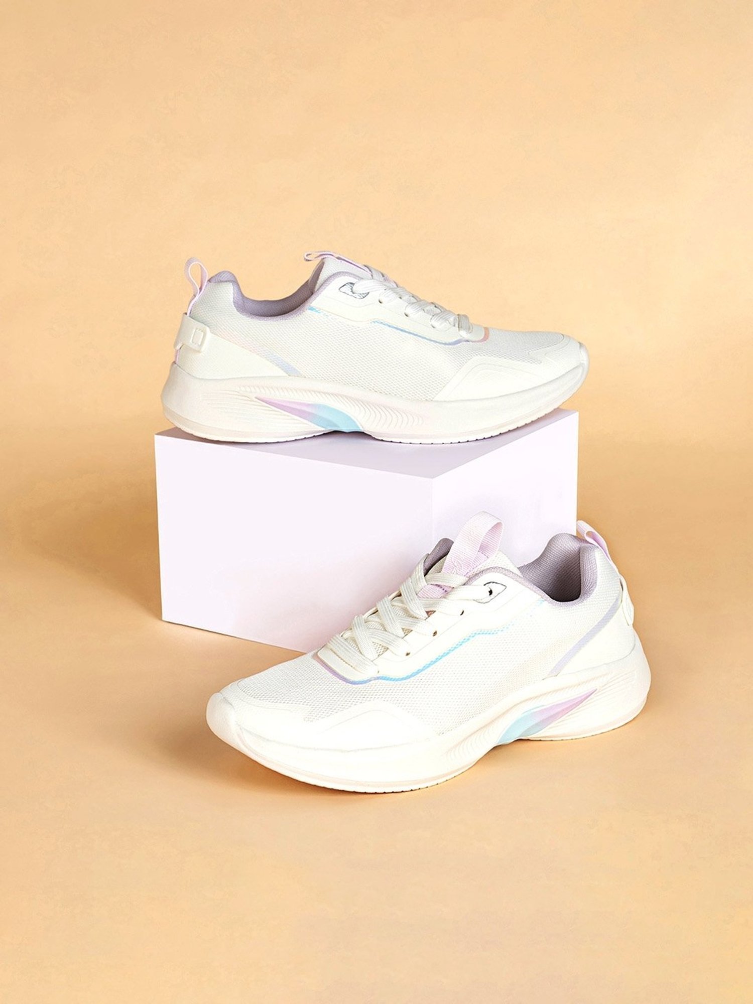 Forever Glam by Pantaloons Women's White Running Shoes