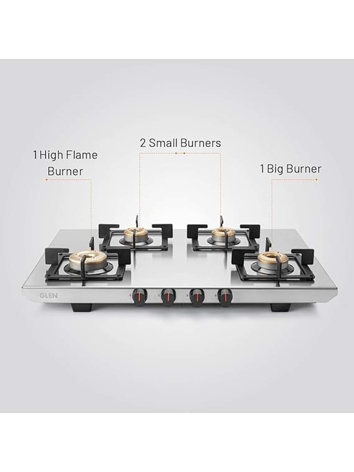 Glen LPG Gas Stoves with 3 Burner