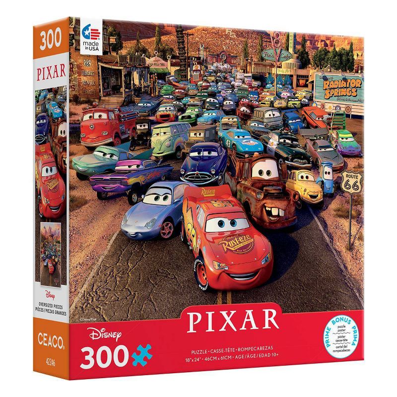 Ceaco Disney Pixar Cars Jigsaw Puzzle - 300pc