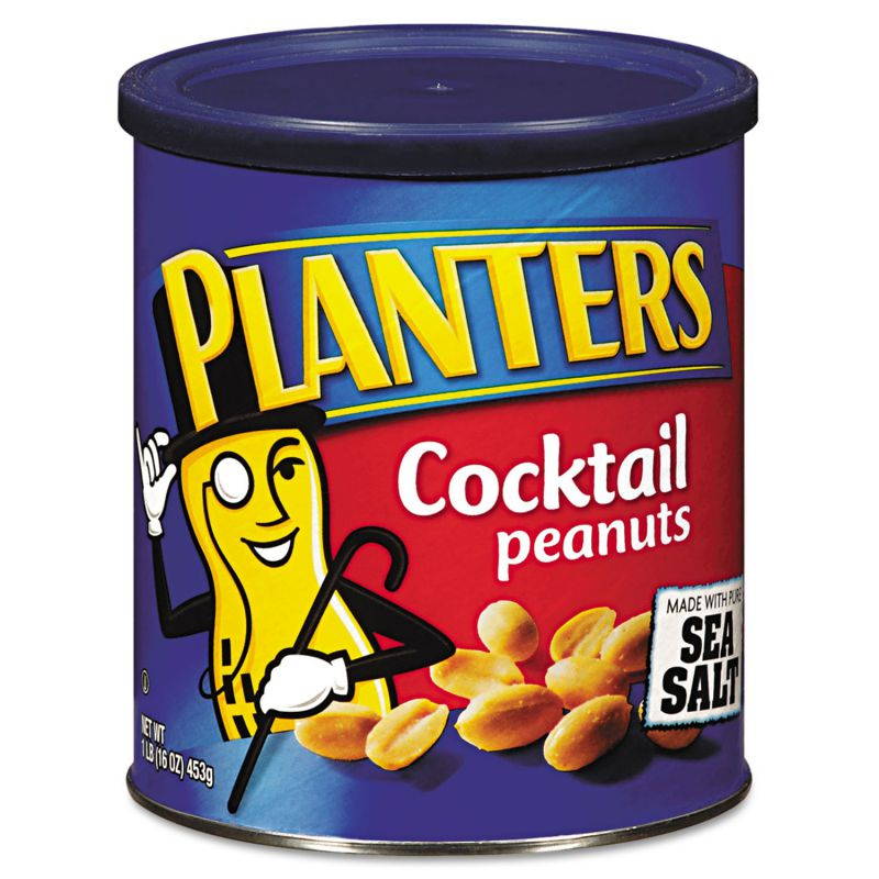 Kraft Cocktail Peanuts Sea Salt 16 oz. Can GEN07210