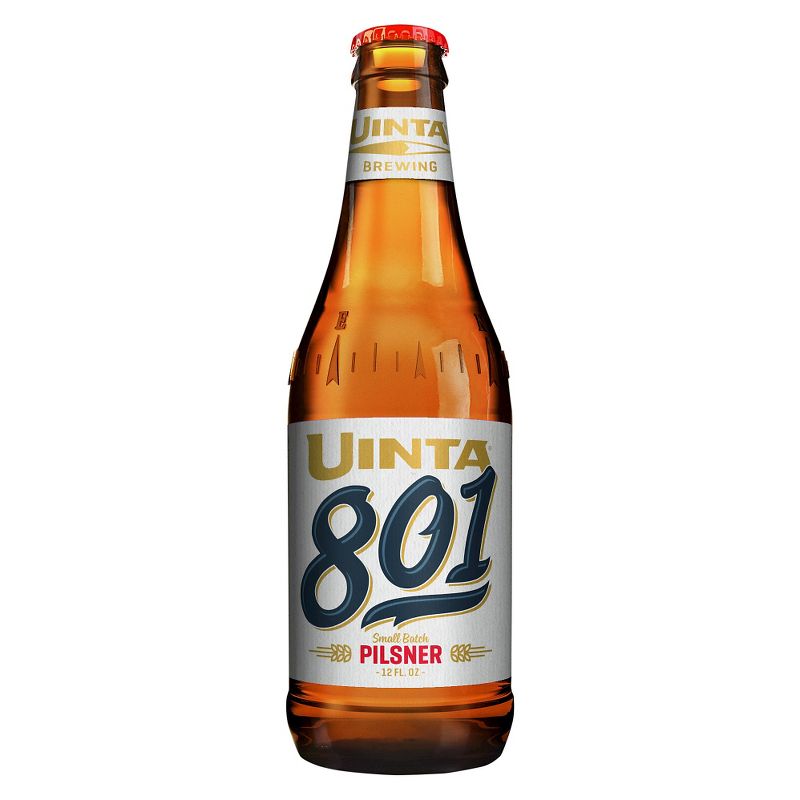 Uinta 801 Pilsner Beer - 6pk/12 fl oz Bottles