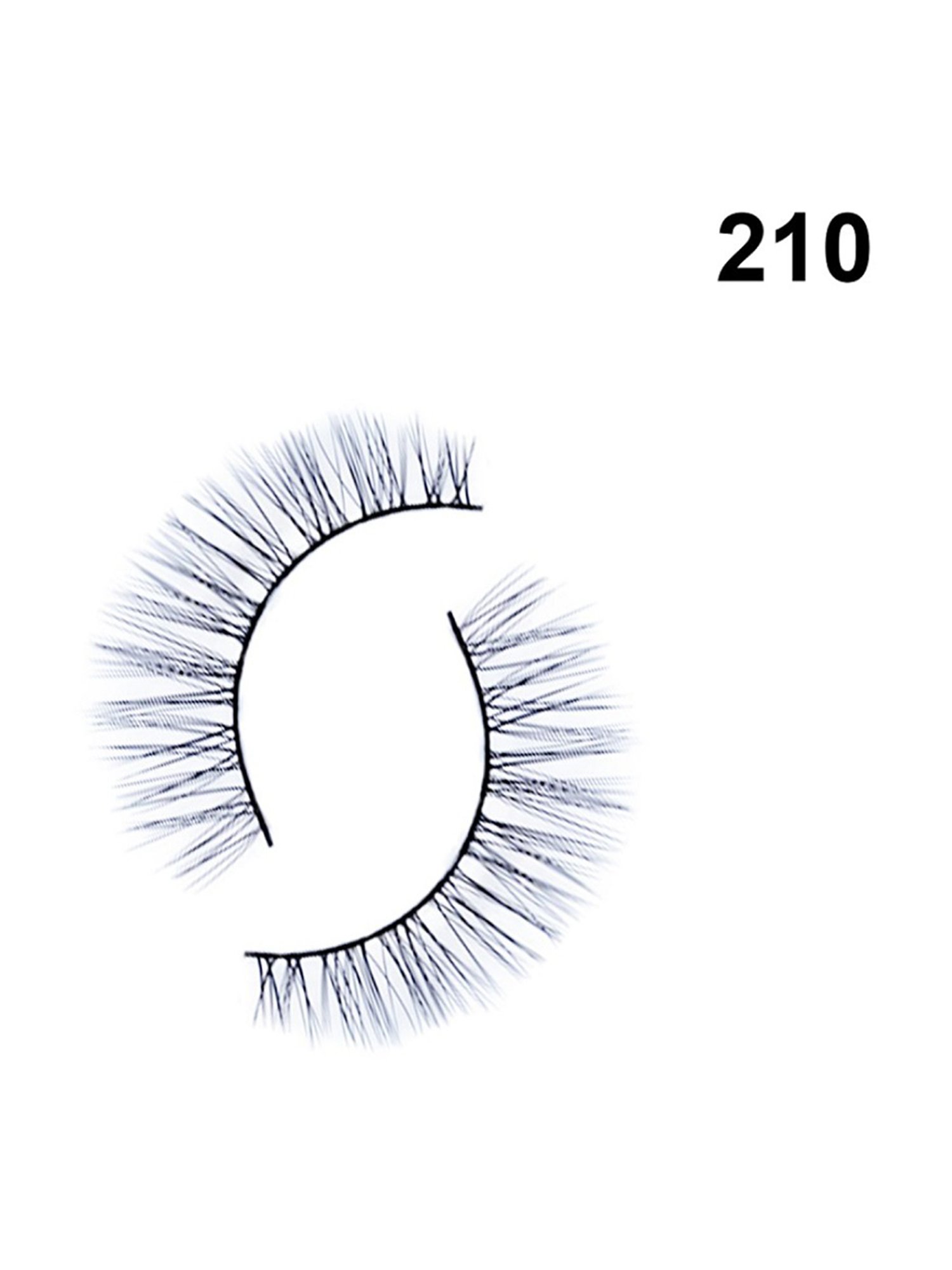 Bronson Professional 6D Fashion Eyelash 210 - Set of 5