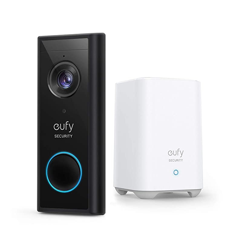 Security Wireless Video Doorbell BatteryPowered with 2K HD No Monthly Fee OnDevice AI for Human Detection 2Way Audio Simple SelfInstallation