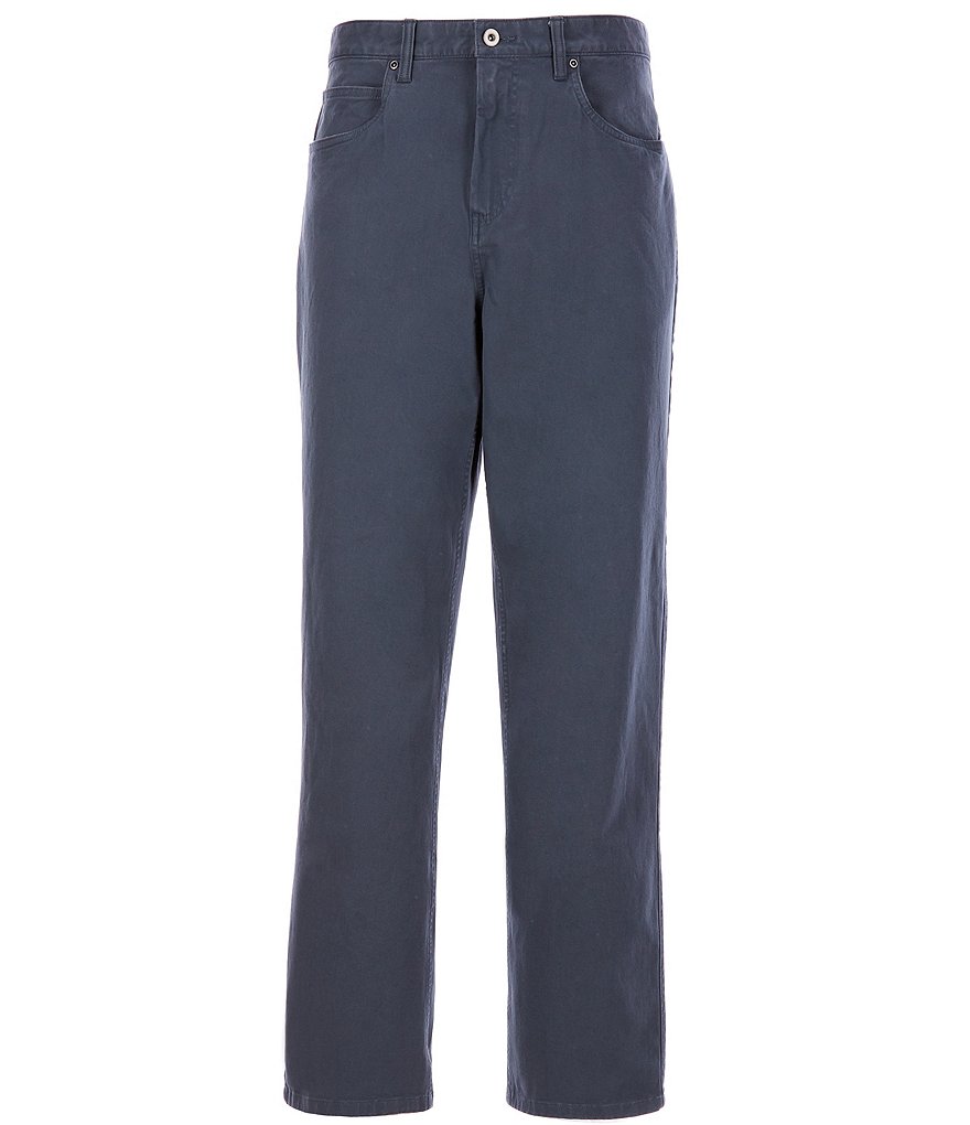 Roundtree & Yorke Flat-Front 5 Pocket Pants
