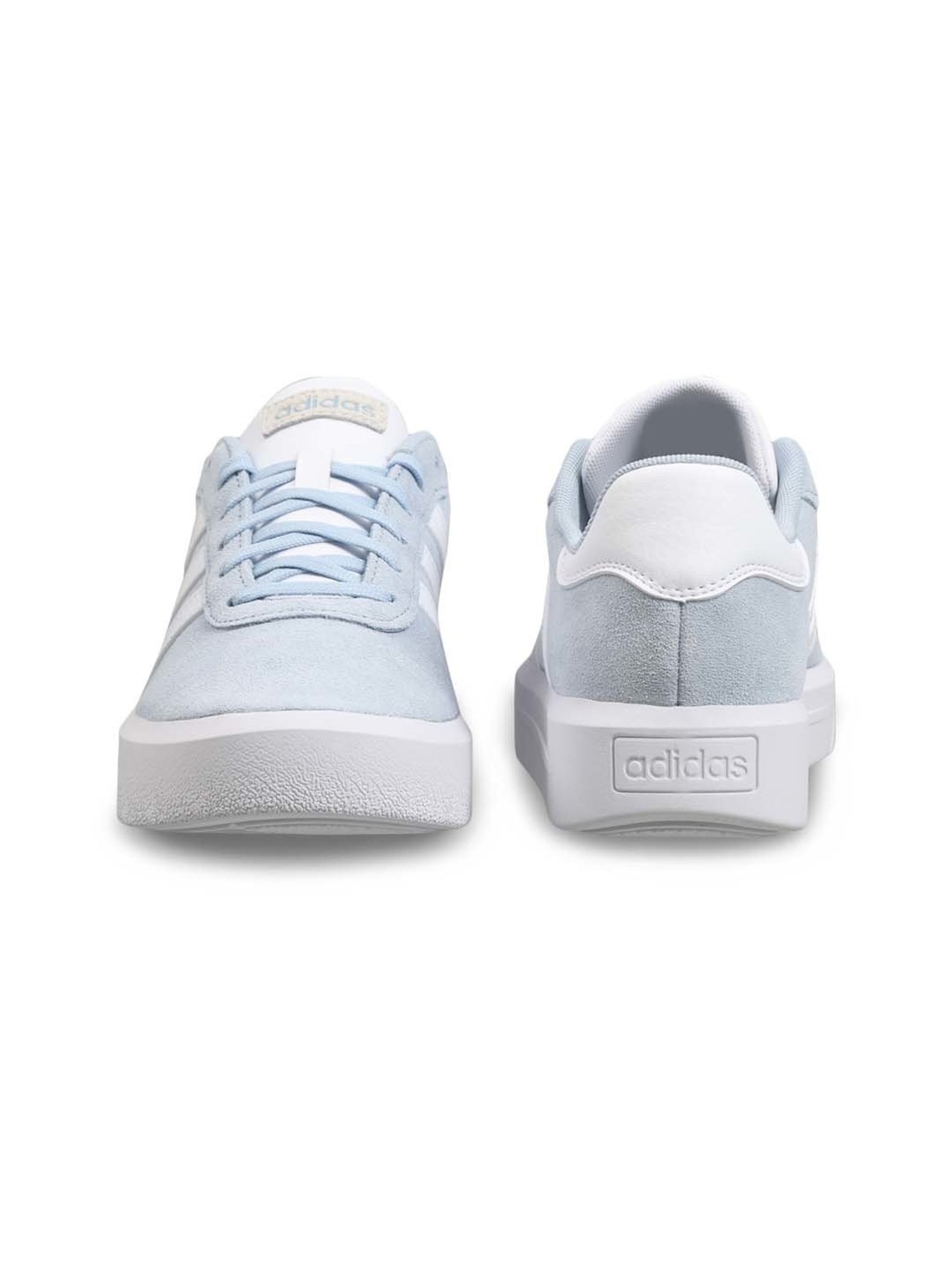 Adidas Women's COURT PLATFORM Blue Skateboarding Shoes