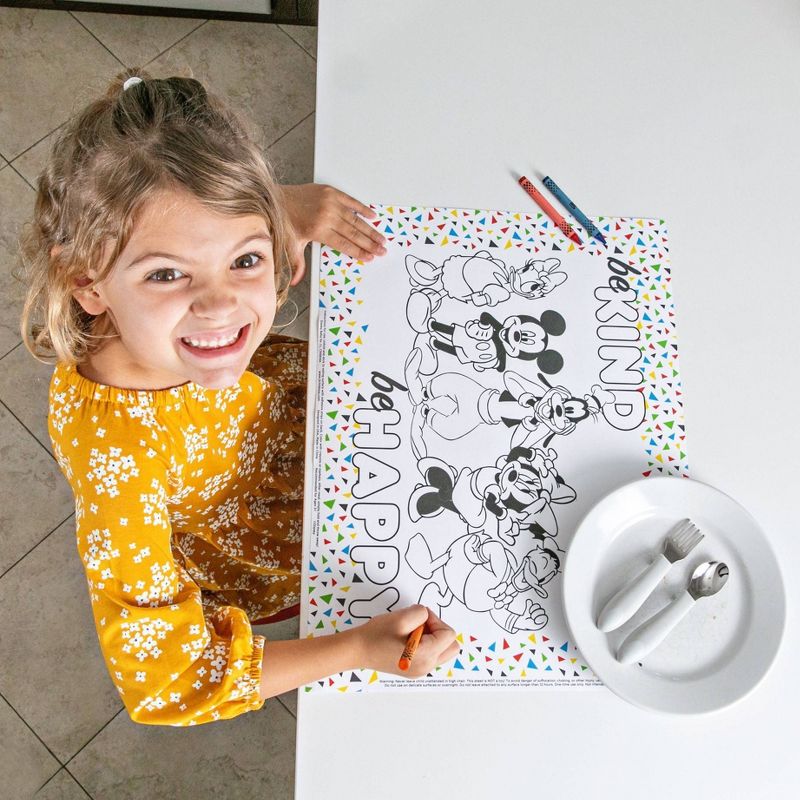 Disney Baby by J.L. Childress Color Me Disposable Placemats - 24pk