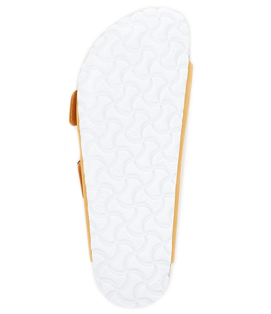 Birkenstock Women's Arizona Soft Footbed Nubuck Suede Double Buckle Sandals