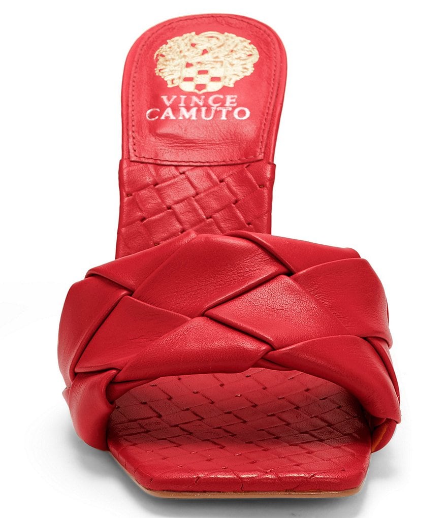 Vince Camuto Brelanie Woven Leather Dress Mules