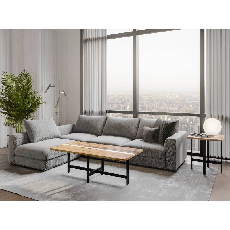 Eldridge End Table Natural - Hopper Studio