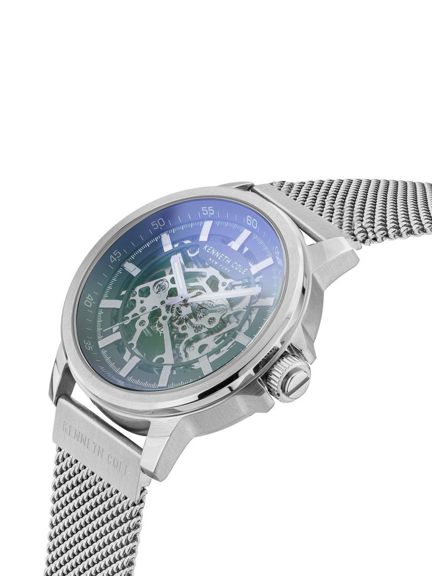 Kenneth Cole NDKCWGL2104101MN Analog Watch for Men with Leather Strap