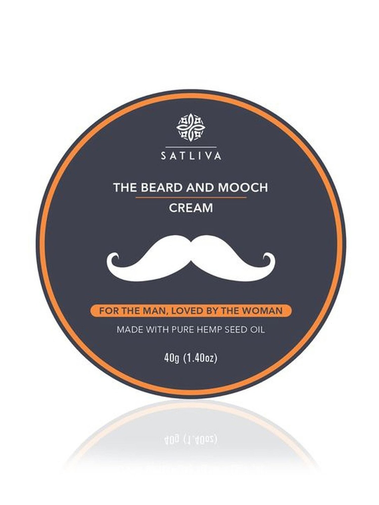 Satliva The Beard and Moochh Cream - 40 gm