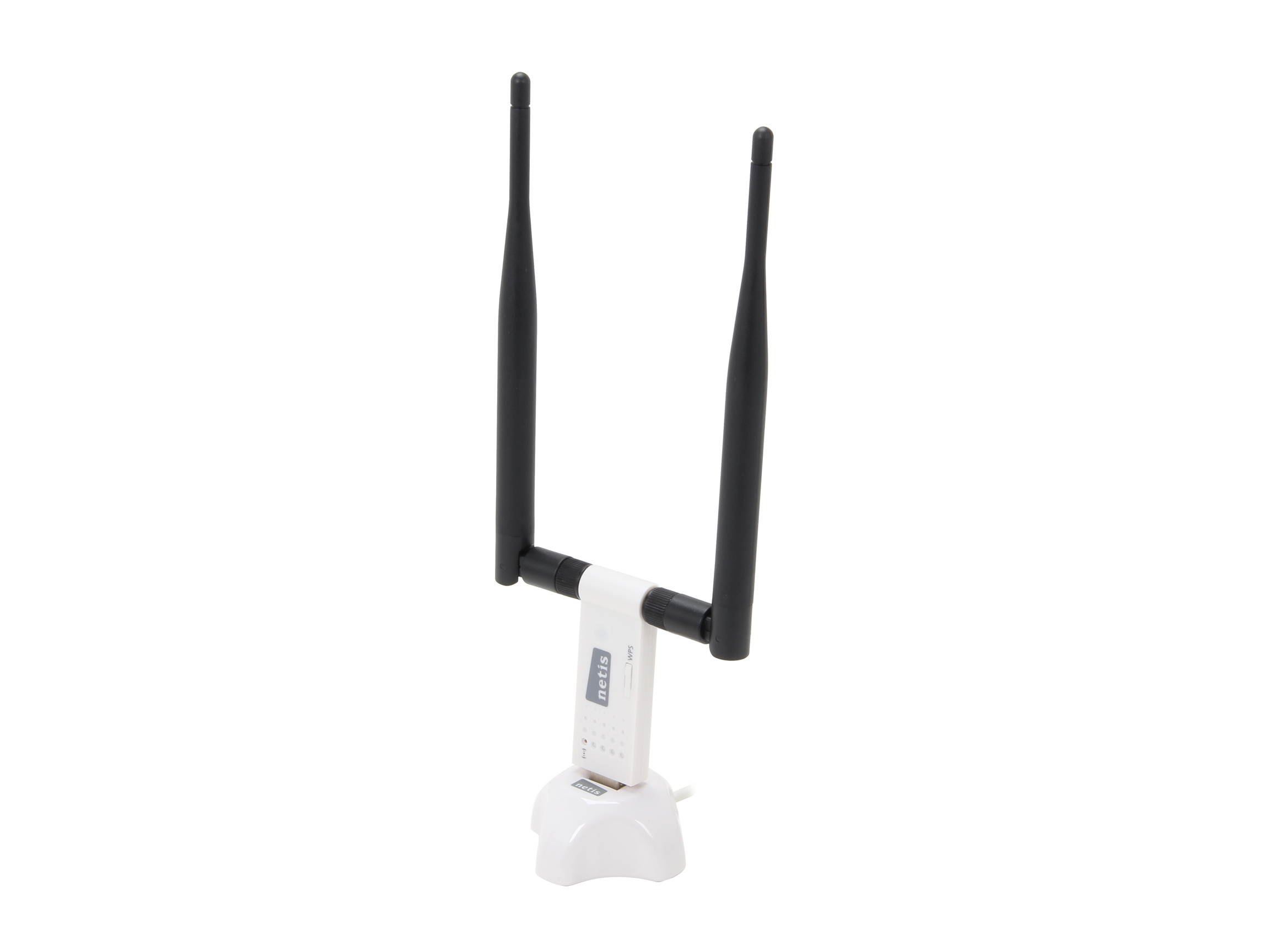 NETIS WF2151 USB 2.0 N600 Wireless Dual Band USB Adapter, Detachable Antennas