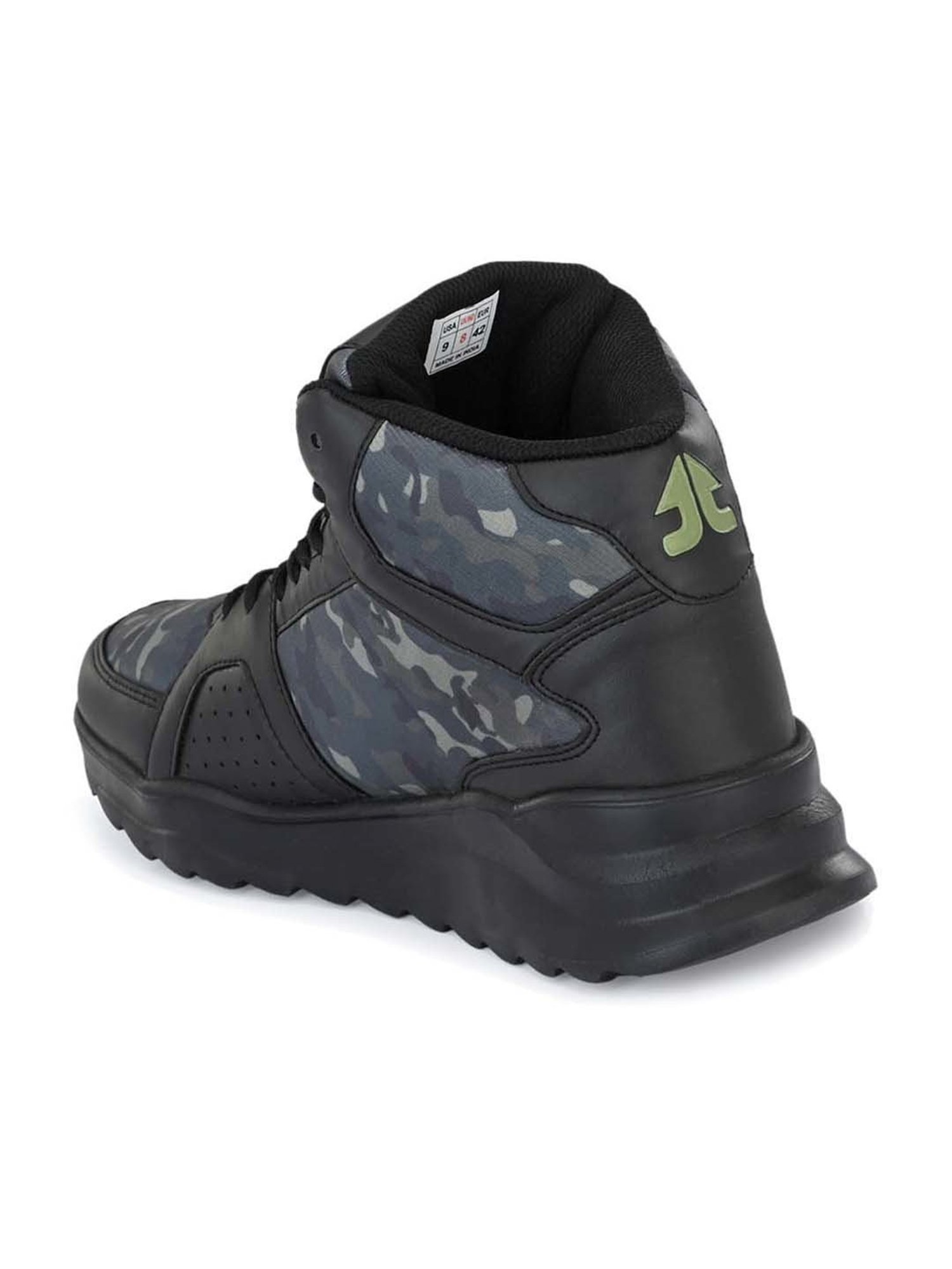 OFF LIMITS Men's FENCE Black Ankle High Sneakers